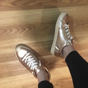 Vintage Havana rose gold sneakers